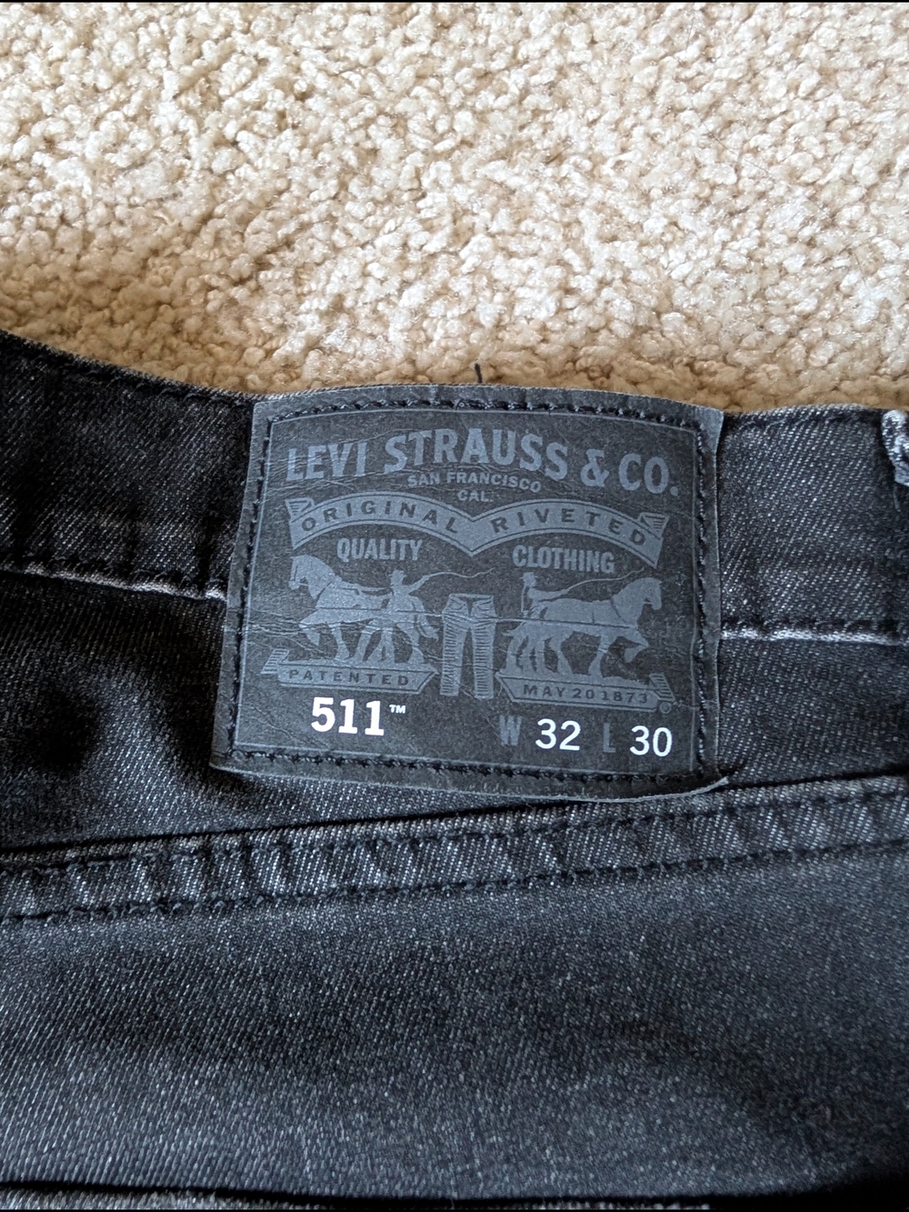 Levi's 511 Slim Jeans - Black